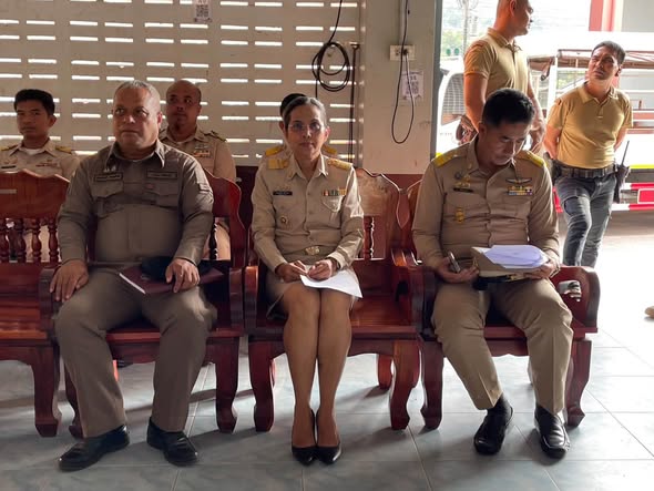 สพอ.มายอ เข้าร่วมประชุมกำนัน ผู้ใหญ่บ้าน ประจำเดือนตุลาคม 2569