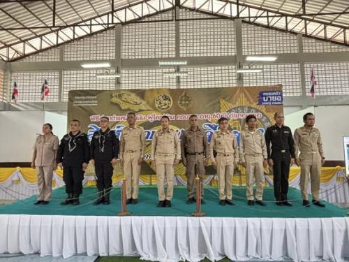 พช.มายอ เข้าร่วมประชุมประจำเดือน กำนัน ผู้ใหญ่บ้าน ฯลฯ ประจำเดือนมกราคม 2569