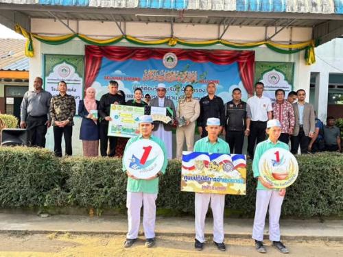 พช.มายอ ร่วมกิจกรรมขับเคลื่อนโครงการ Amphoe ปลอดภัย " คุณครูนายอำเภอ " ประจำปี 2569 